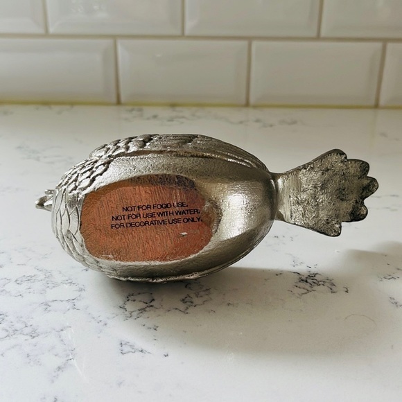 Small pewter rooster decor - Picture 11 of 11